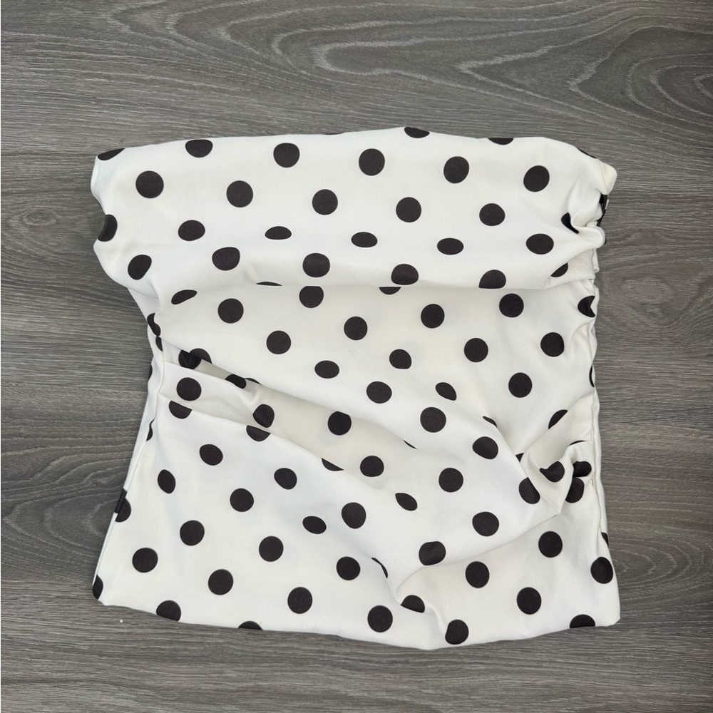 Zara Polka Dot Tube Top